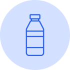 Entrega de agua embotellada